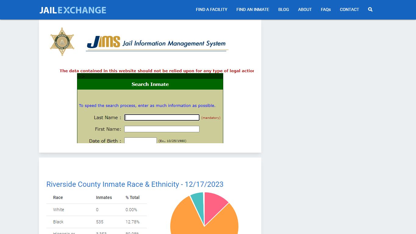 Robert Presley Detention Center Inmate Search - Jail Exchange
